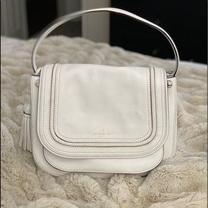 Like New Kate Spade White Leather Purse
